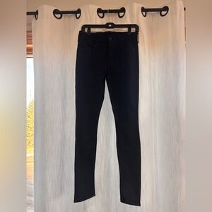 MOTHER Classic Black Denim - the looker